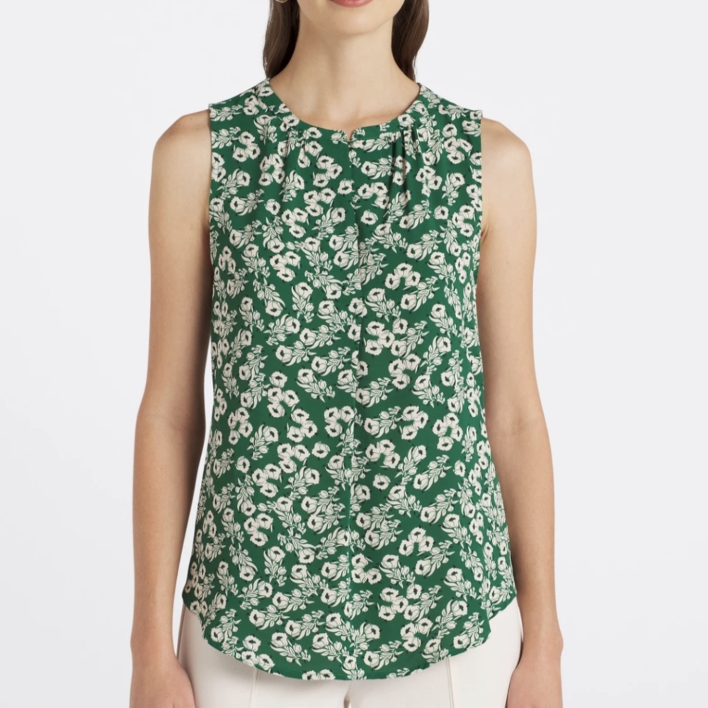🌸 Monday Fun Angie Pleated Blouse Size S NWT STITCH FIX